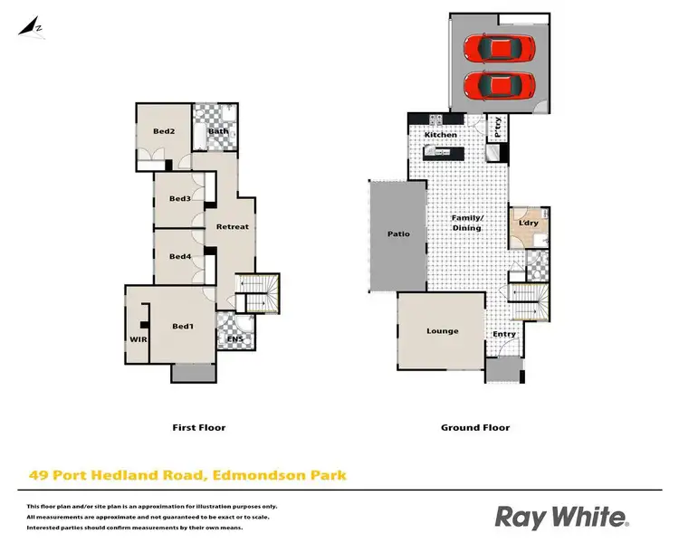 Floorplan of Homely house listing, 49 Port Hedland Road, Edmondson Park NSW 2174
