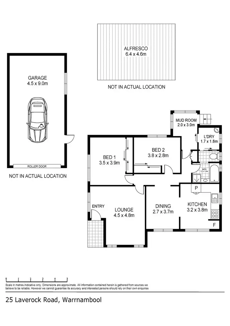 Floorplan of Homely house listing, 25 Laverock Road, Warrnambool VIC 3280