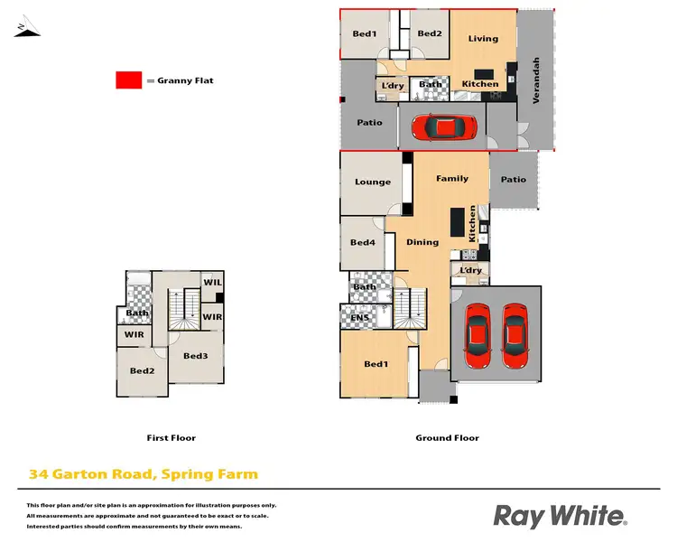 Floorplan of Homely house listing, 34 Garton Road, Spring Farm NSW 2570