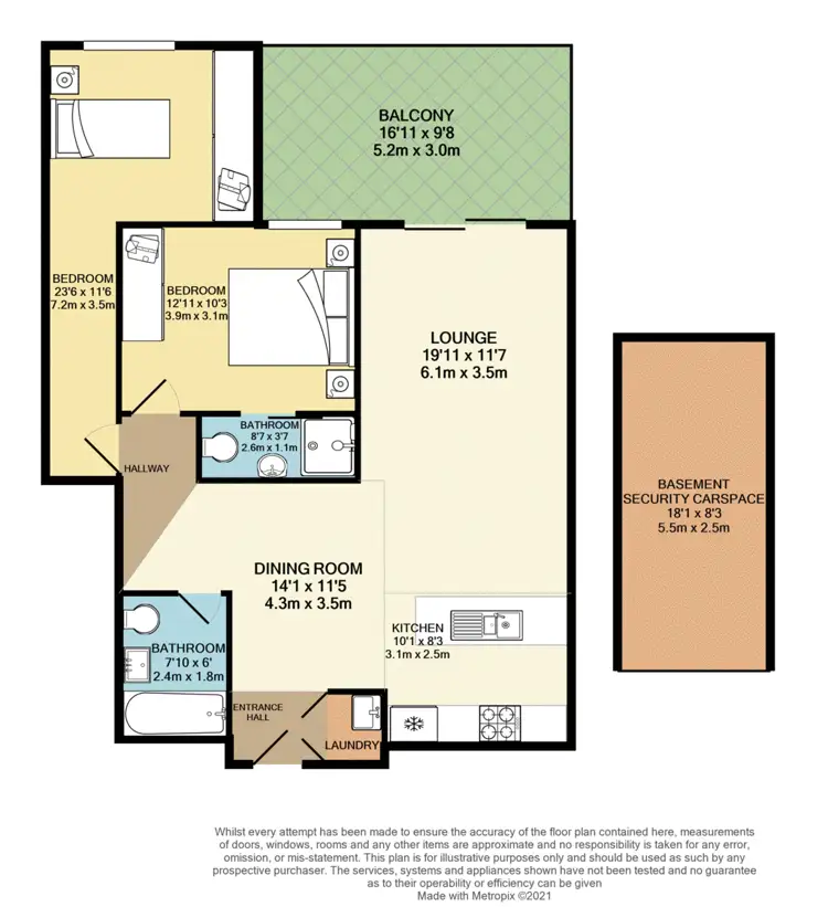 Floorplan of Homely unit listing, 32/23-27 Paton Street, Merrylands NSW 2160