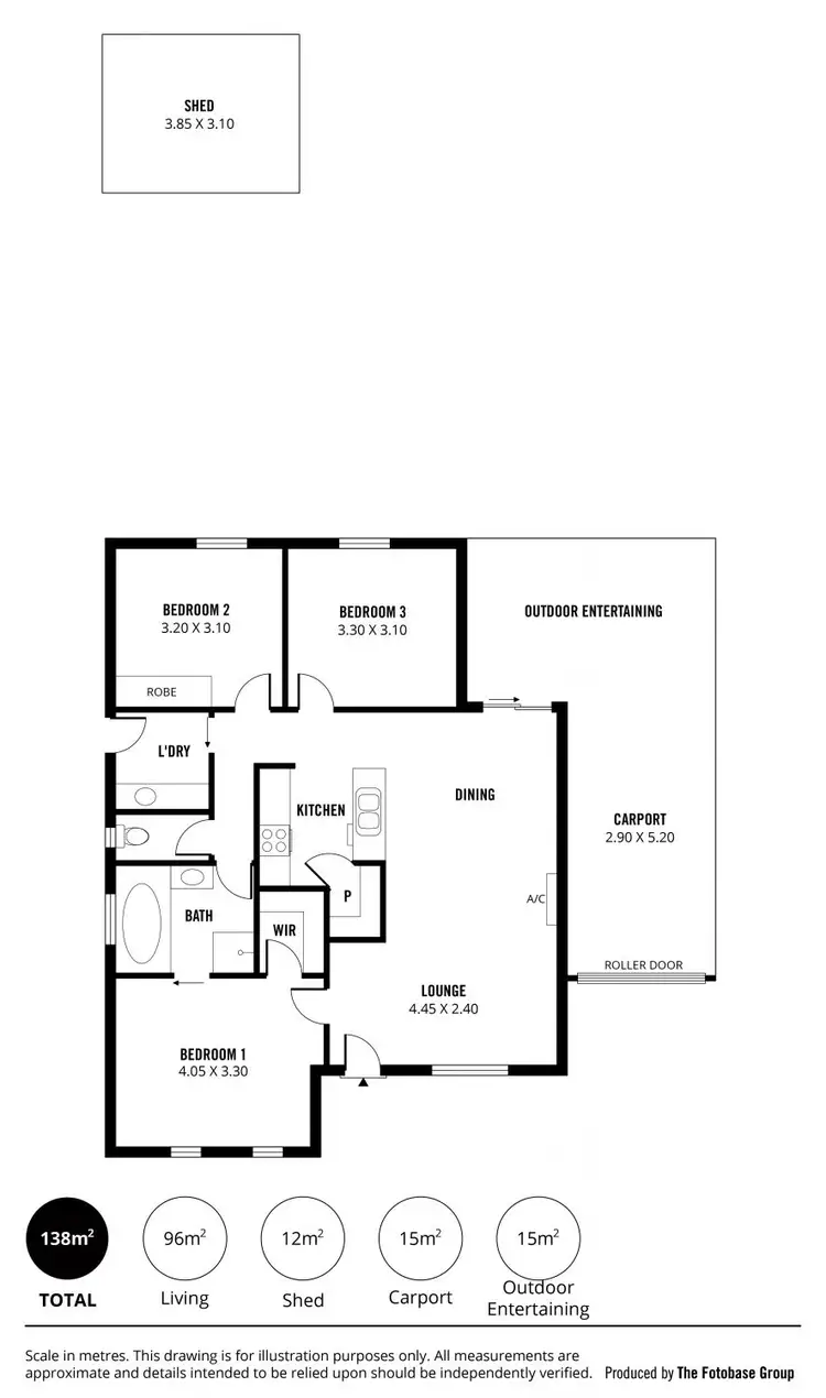 Floorplan of Homely house listing, 3/22A Sandergrove Road, Strathalbyn SA 5255