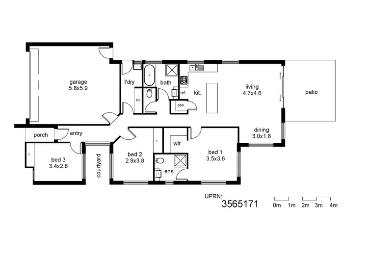 Floorplan of Homely house listing, Address available on request