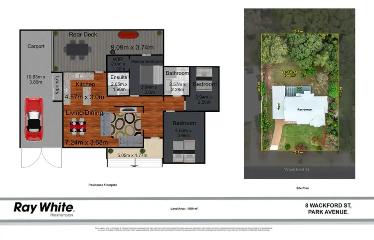 Floorplan of Homely house listing, 8 Wackford Street, Park Avenue QLD 4701