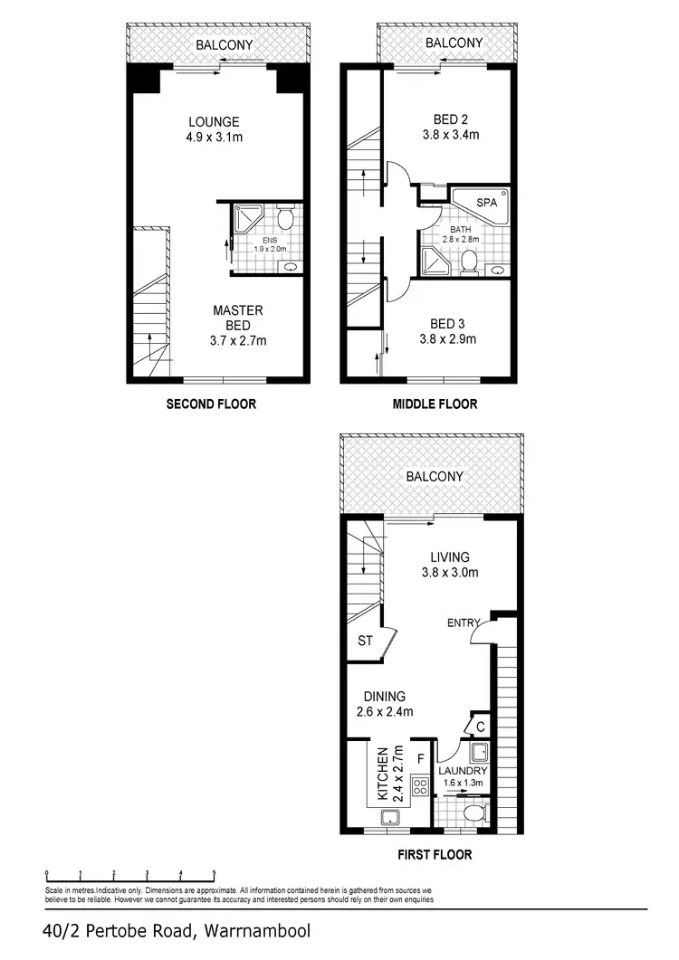 Floorplan of Homely house listing, 40/2 Pertobe Road, Warrnambool VIC 3280