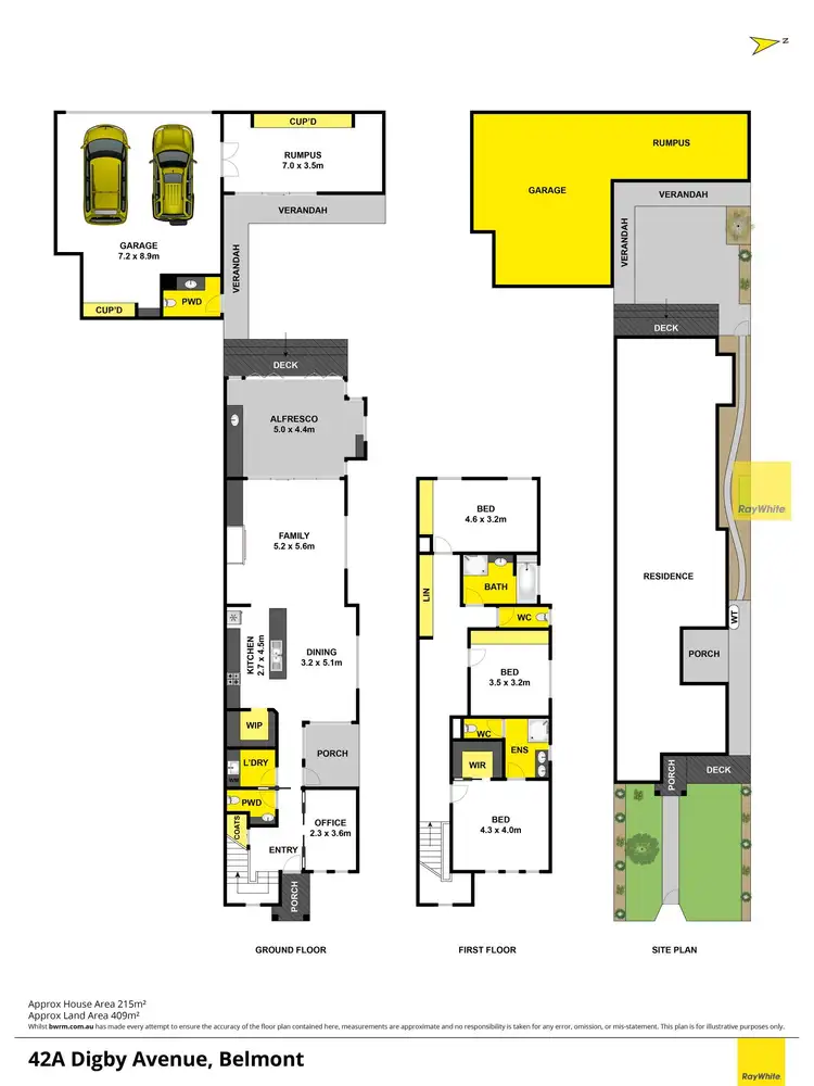 Floorplan of Homely house listing, 42A Digby Avenue, Belmont VIC 3216