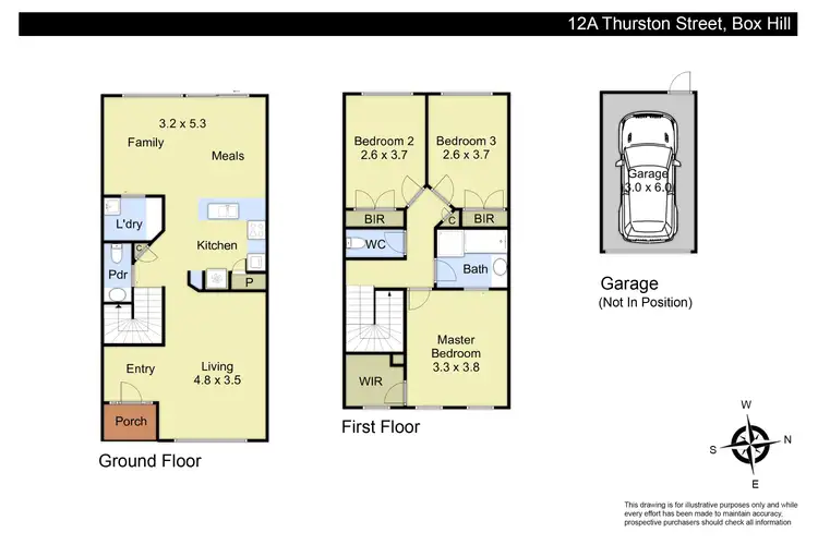 Floorplan of Homely house listing, 12A Thurston Street, Box Hill VIC 3128