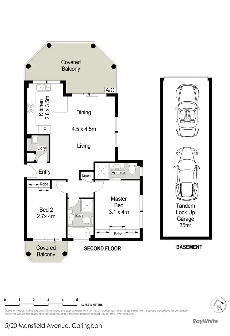 Floorplan of Homely unit listing, 5/20-24 Mansfield Avenue, Caringbah NSW 2229