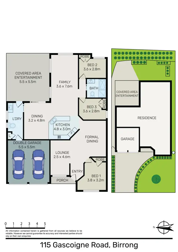 Floorplan of Homely house listing, 115 Gascoigne Road, Birrong NSW 2143