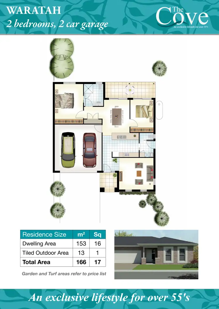 Floorplan of Homely house listing, 15 Heron Circuit, Fullerton Cove NSW 2318
