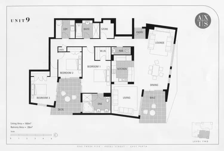 Floorplan of Homely apartment listing, 9/135 Royal Street, East Perth WA 6004