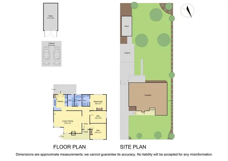 Floorplan of Homely house listing, 10 California Crescent, Ferntree Gully VIC 3156
