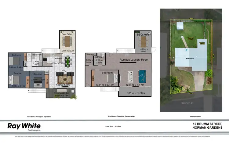 Floorplan of Homely house listing, 12 Brumm Street, Norman Gardens QLD 4701