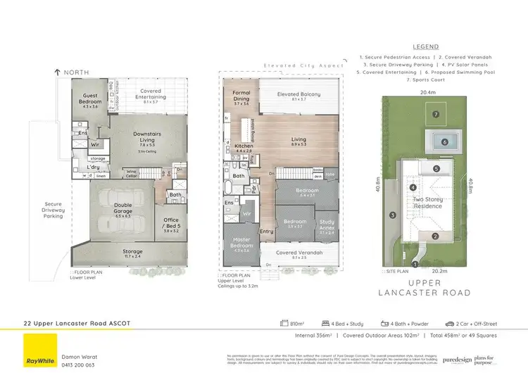 Floorplan of Homely house listing, 22 Upper Lancaster Road, Ascot QLD 4007