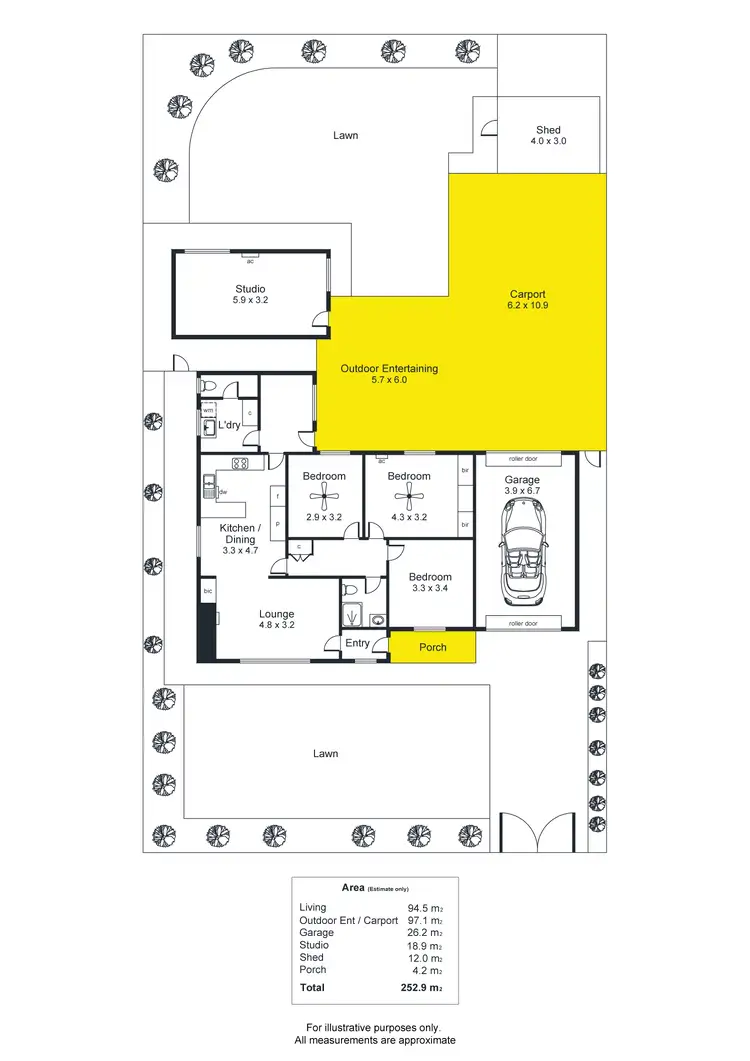 Floorplan of Homely house listing, 15 Korana Street, South Plympton SA 5038