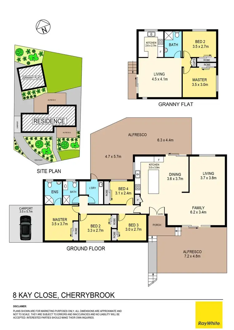 Floorplan of Homely house listing, 8 Kay Close, Cherrybrook NSW 2126