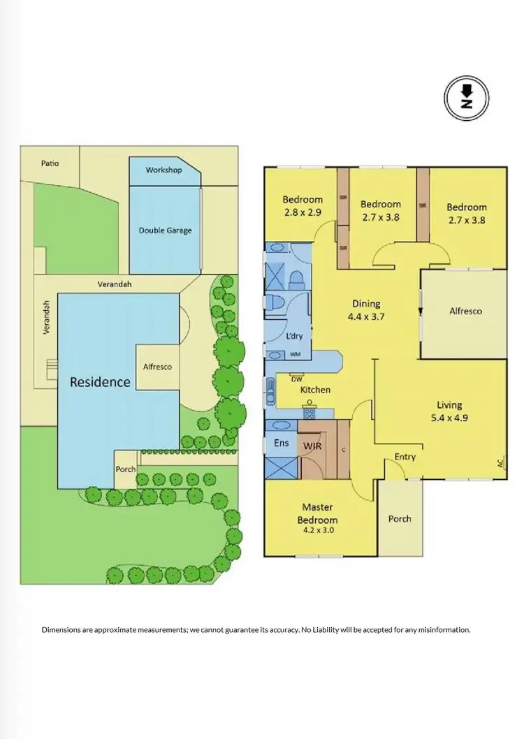 Floorplan of Homely house listing, 12 Jolimont Avenue, Mulgrave VIC 3170