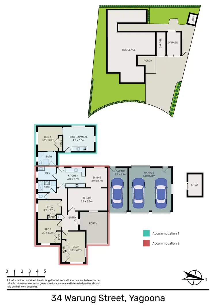 Floorplan of Homely house listing, 34 Warung Street, Yagoona NSW 2199