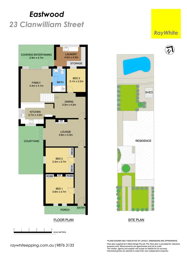 Floorplan of Homely house listing, 23 Clanwilliam Street, Eastwood NSW 2122