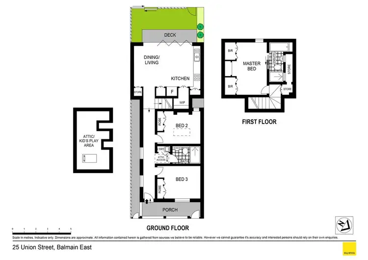 Floorplan of Homely house listing, 25 Union Street, Balmain NSW 2041