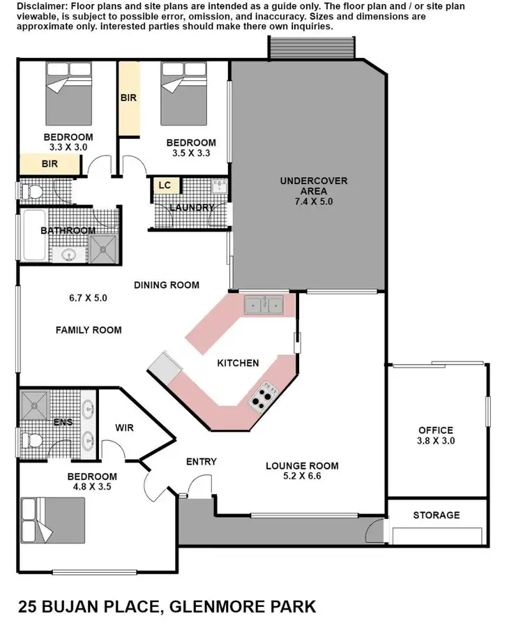 Floorplan of Homely house listing, 25 Bujan Street, Glenmore Park NSW 2745