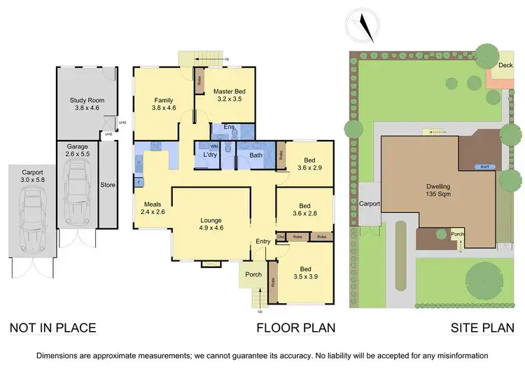 Floorplan of Homely house listing, 12 Byron Street, Ringwood VIC 3134