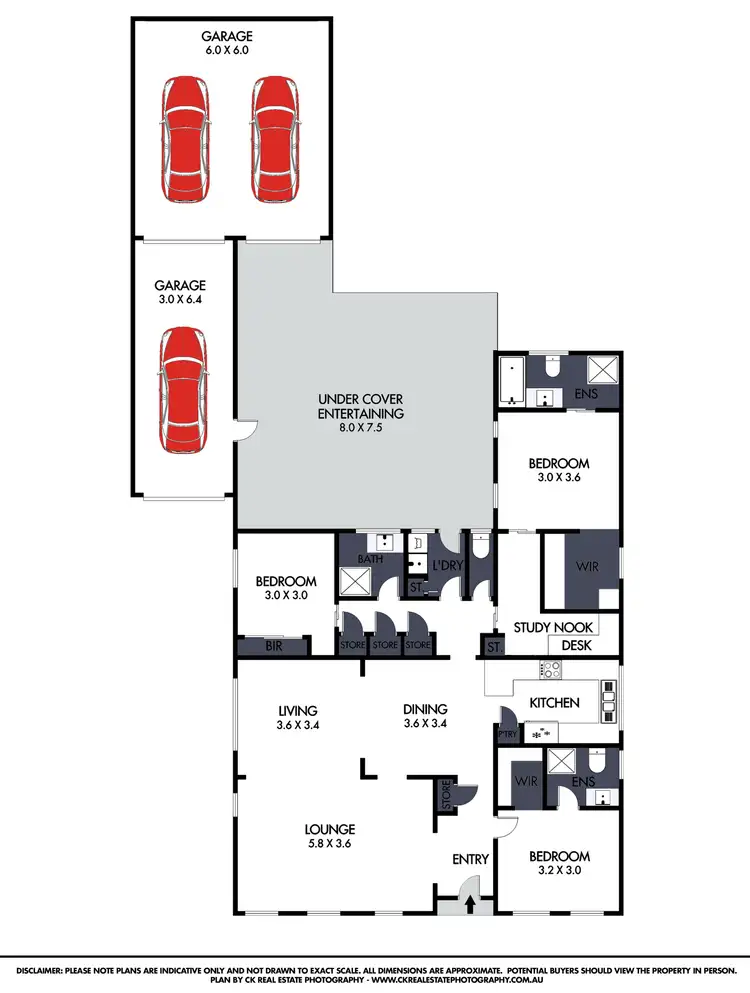 Floorplan of Homely house listing, 16 Polwarth Crescent, Belmont VIC 3216