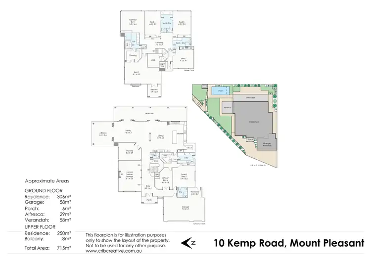 Floorplan of Homely house listing, 10 Kemp Road, Mount Pleasant WA 6153