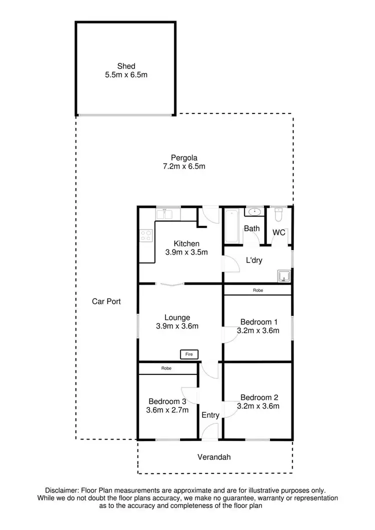Floorplan of Homely house listing, 9 Edward Street, Mount Gambier SA 5290