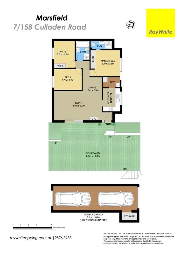Floorplan of Homely villa listing, 7/158-160 Culloden Road, Marsfield NSW 2122