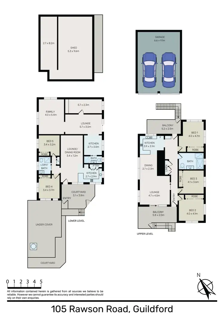 Floorplan of Homely house listing, 105 Rawson Road, Guildford NSW 2161