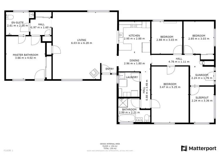 Floorplan of Homely house listing, 23 Donnington Street, Swan Hill VIC 3585