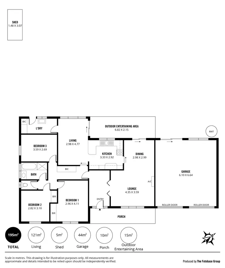 Floorplan of Homely house listing, 9 Kiah Crescent, Sheidow Park SA 5158