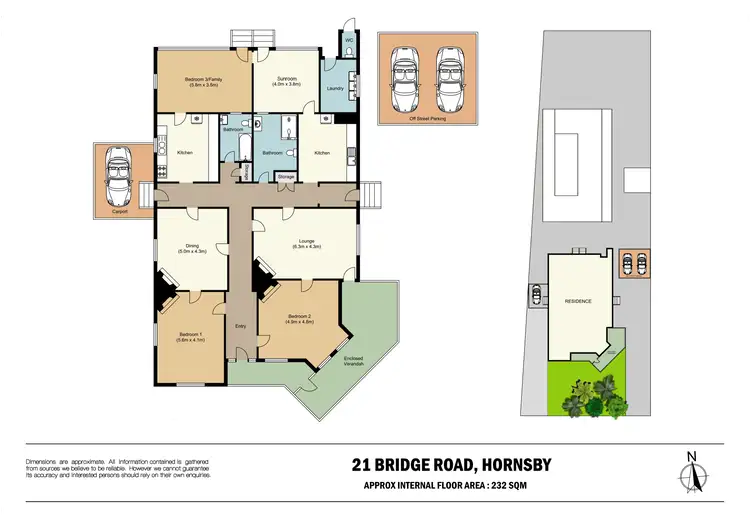 Floorplan of Homely house listing, 21 Bridge Road, Hornsby NSW 2077