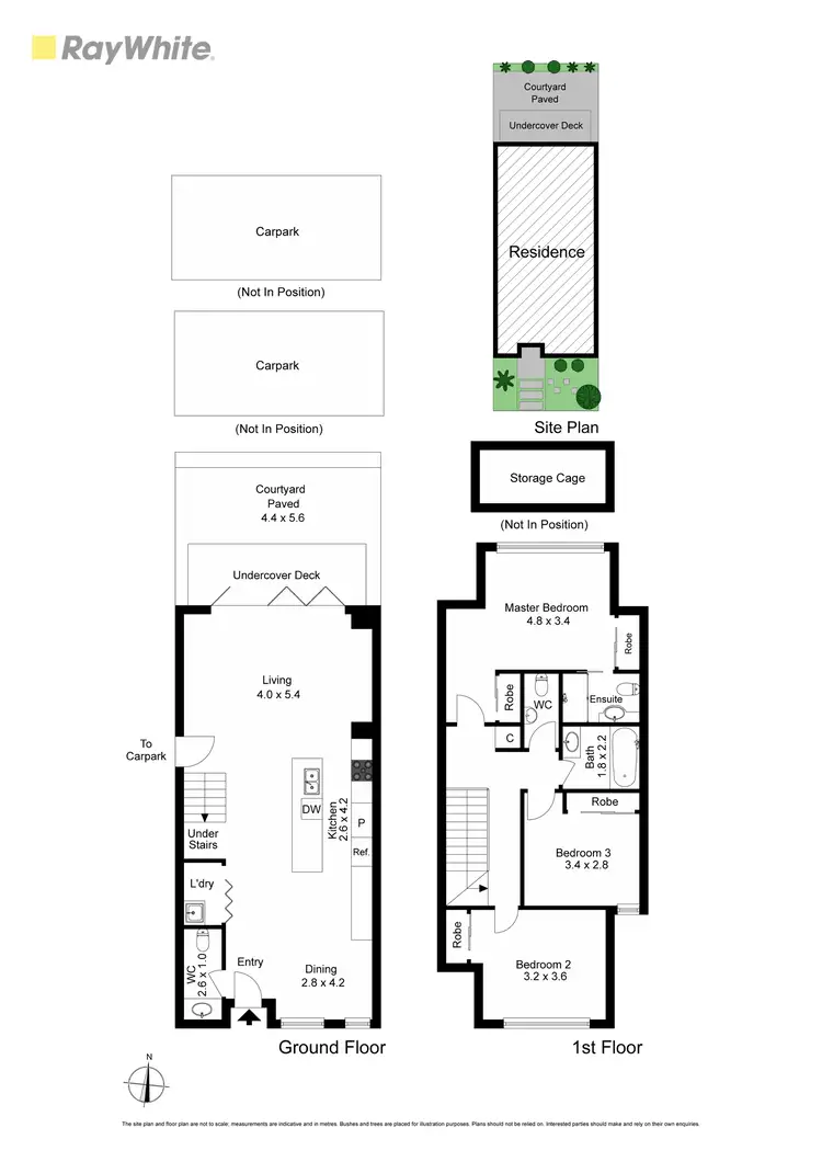 Floorplan of Homely townhouse listing, 3/178 Murrumbeena Road, Murrumbeena VIC 3163