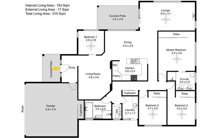 Floorplan of Homely house listing, 31 Greenwich Drive, Bald Hills QLD 4036