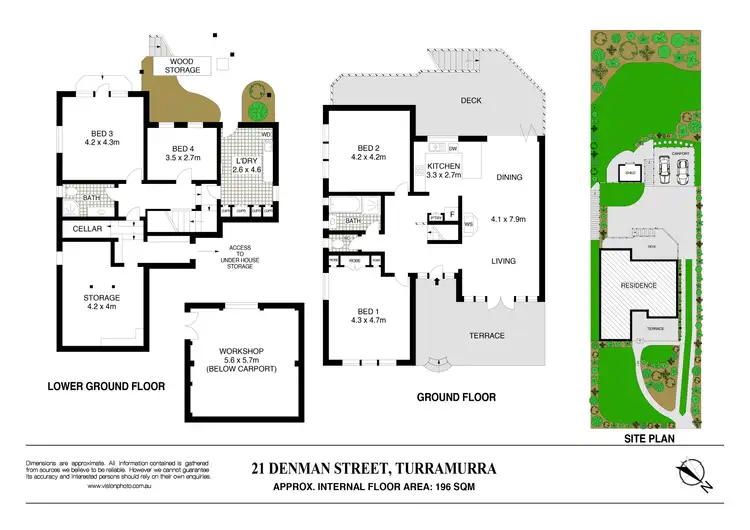 Floorplan of Homely house listing, 21 Denman Street, Turramurra NSW 2074