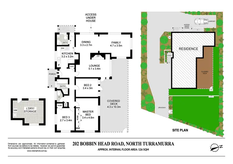 Floorplan of Homely house listing, 202 Bobbin Head Road, Turramurra NSW 2074