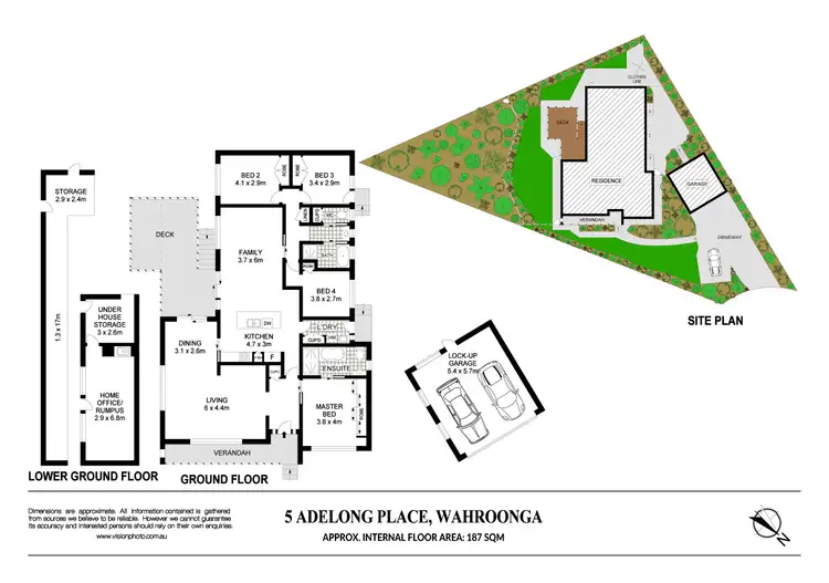 Floorplan of Homely house listing, 5 Adelong Place, Wahroonga NSW 2076