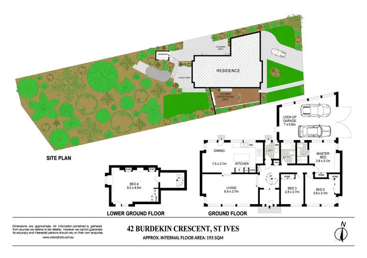 Floorplan of Homely house listing, 42 Burdekin Crescent, St Ives NSW 2075