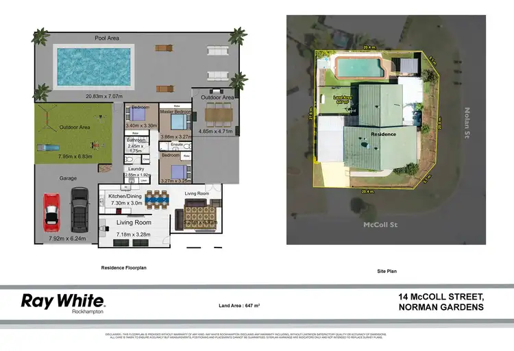 Floorplan of Homely house listing, 14 McColl Street, Norman Gardens QLD 4701