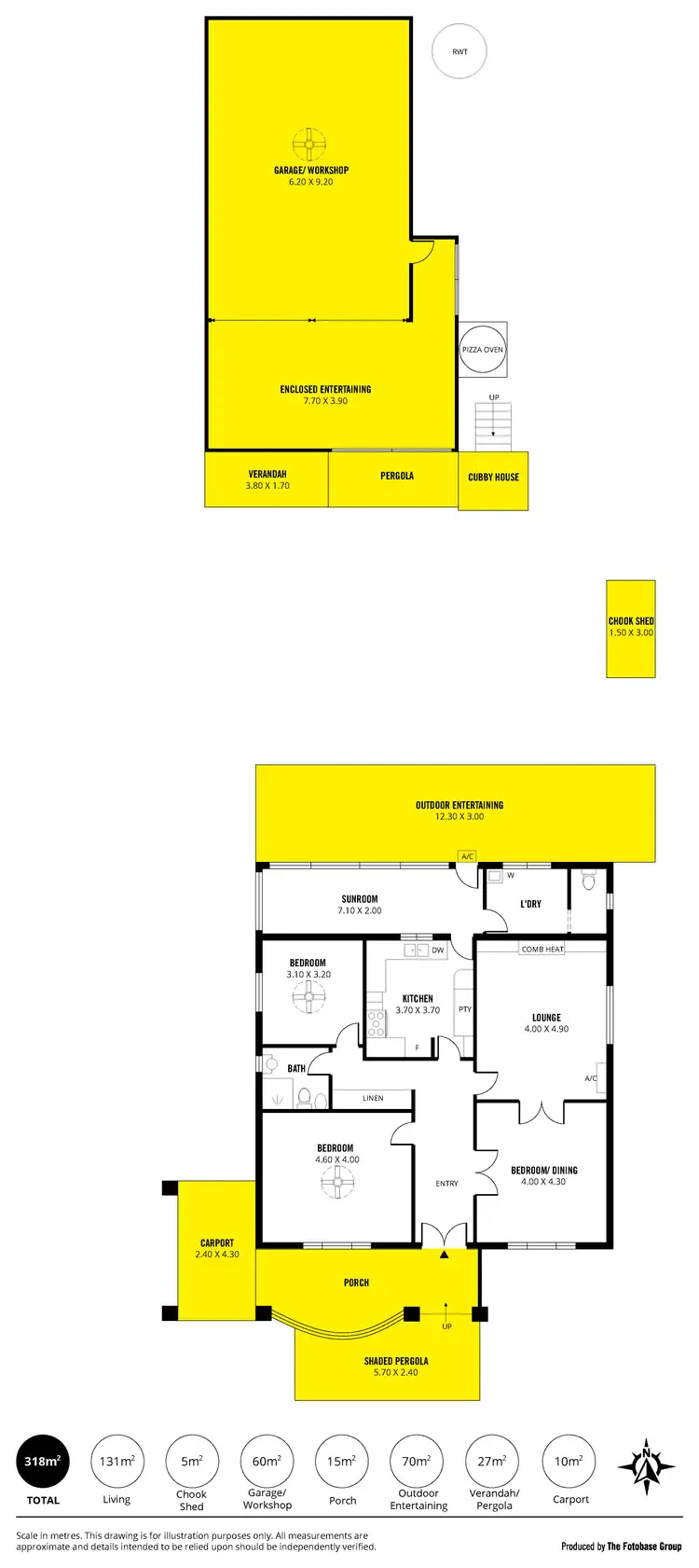 Floorplan of Homely house listing, 430 Cross Road, Clarence Park SA 5034