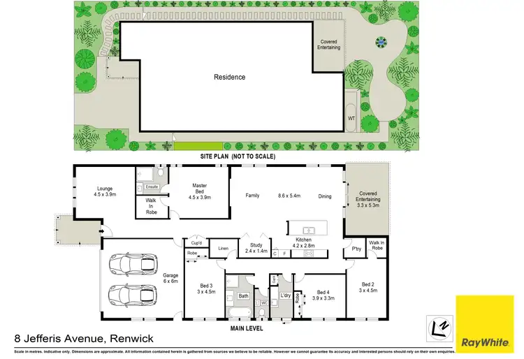 Floorplan of Homely house listing, 8 Jefferis Avenue, Renwick NSW 2575