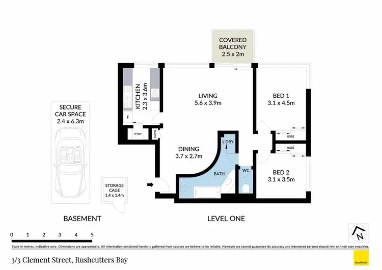 Floorplan of Homely apartment listing, 3/3 Clement Street, Rushcutters Bay NSW 2011