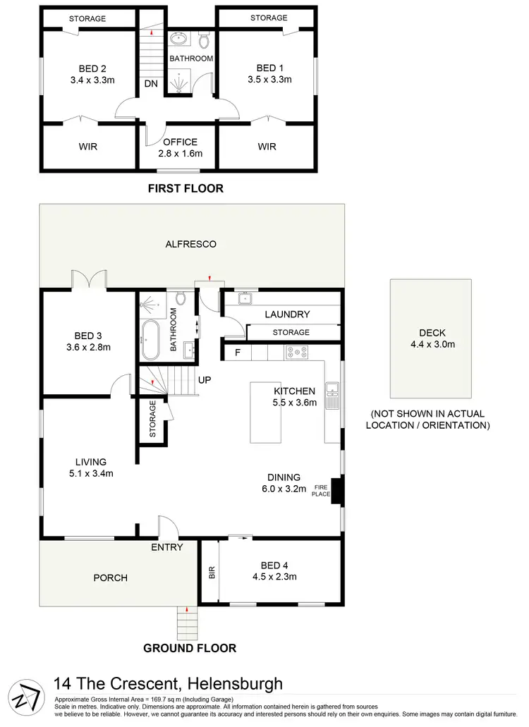 Floorplan of Homely house listing, 14 The Crescent, Helensburgh NSW 2508