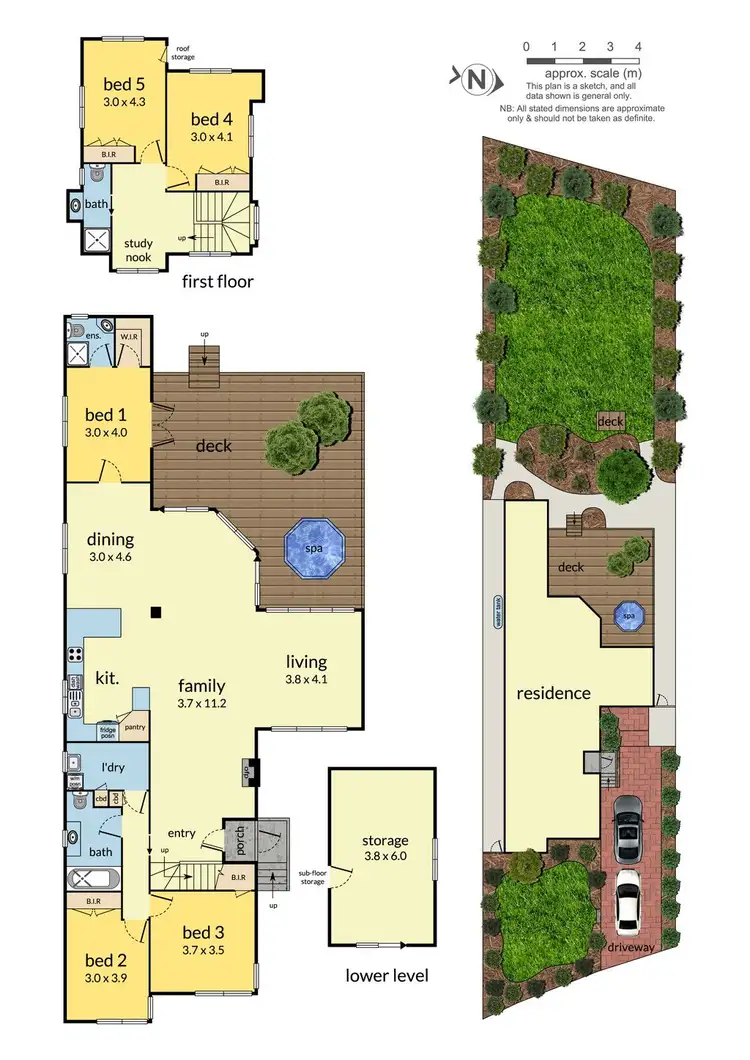 Floorplan of Homely house listing, 14 Kinsale Crescent, Balwyn VIC 3103