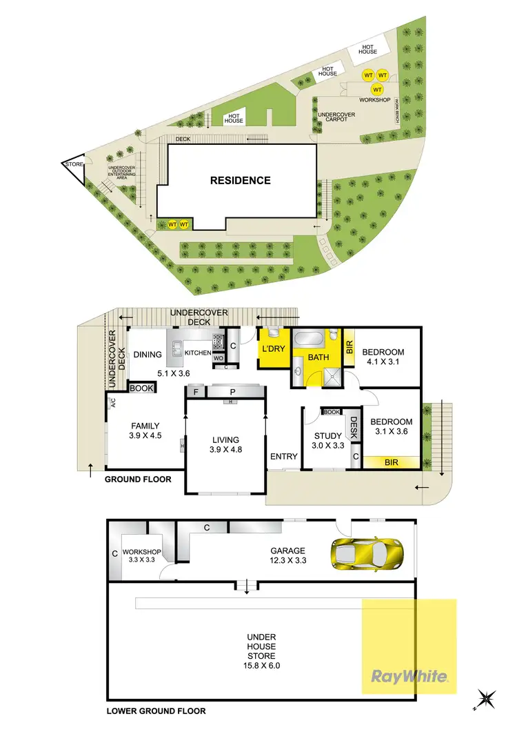 Floorplan of Homely house listing, 7 Greyfern Court, Highton VIC 3216