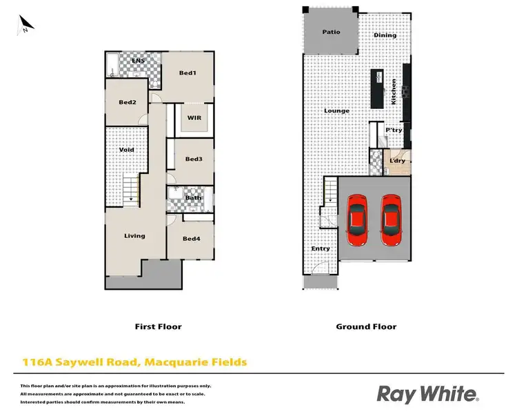 Floorplan of Homely house listing, 116A Saywell Road, Macquarie Fields NSW 2564