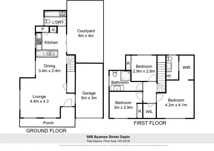 Floorplan of Homely house listing, 58b Byamee Street, Dapto NSW 2530