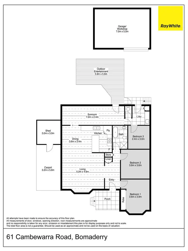 Floorplan of Homely house listing, 61 Cambewarra Road, Bomaderry NSW 2541