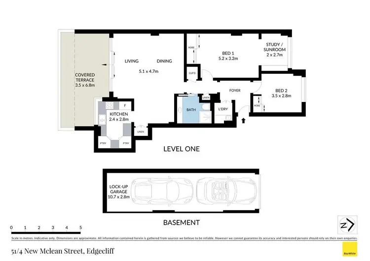 Floorplan of Homely apartment listing, 51/4 New Mclean Street, Edgecliff NSW 2027